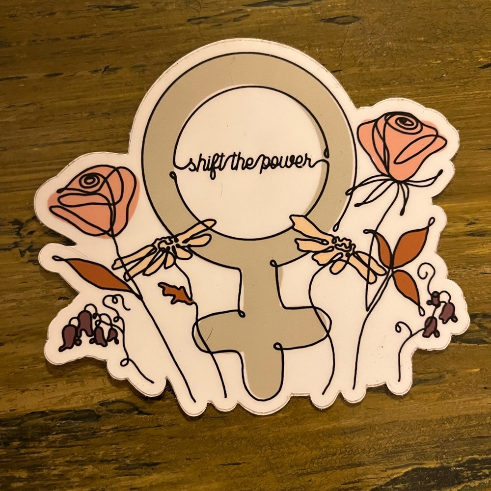 Shift the power sticker!